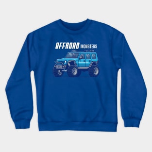 Off - road monsters Crewneck Sweatshirt